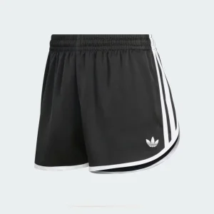 Pantalón Corto adidas 3 Stripes Sprinter Negro Mujer