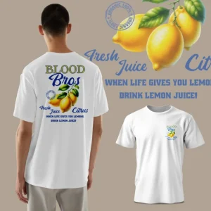 👕 Camiseta Blood Bros Citrus White