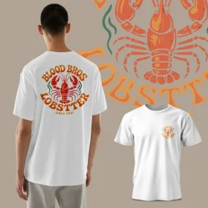 👕 Camiseta Lobster White