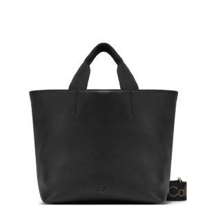 Bolso Calvin Klein Jeans Mini con Logo Negro Mujer 39 x 24 x 11