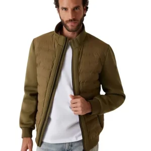 Plumas GUESS de Neopreno Técnico Elástico Verde Hombre