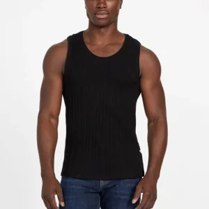 Camiseta GUESS Eco Textured Negra Hombre