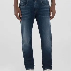 Pantalón Vaquero Replay Slim Fit Anbass Azul Hombre
