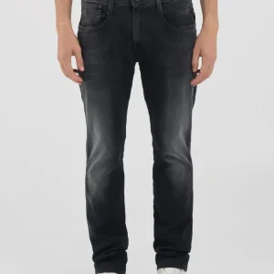 Pantalón Vaquero Replay Slim Fit Anbass L 32 Negro Hombre Hombre