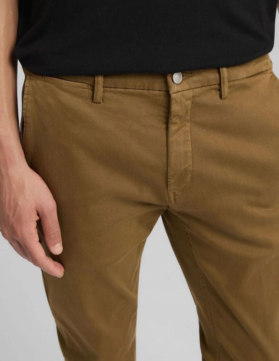Pantalón Replay Zumar Beige Hombre - Imagen 4
