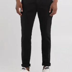 Pantalón Replay Slim Zeumar Hyperflex Negro Hombre