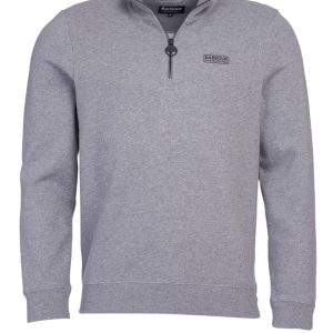Sudadera Barbour Essential Half Zip Gris Hombre