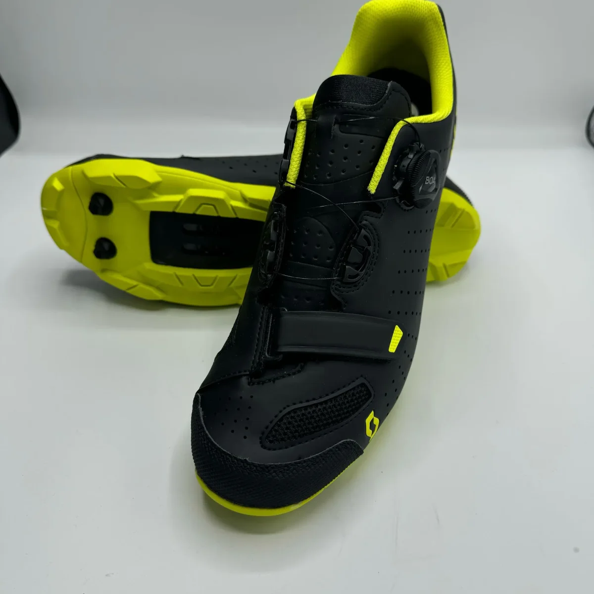 Zapatos Scott MTB Comp BOA Negro/Amarillo