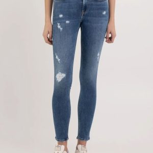 Pantalón Vaquero Replay New Luz Azul Mujer