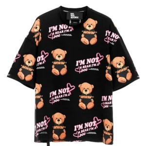 Camiseta MWM Teddy Negra Unisex