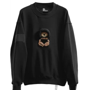 Sudadera MWM Teddy Negra Unisex