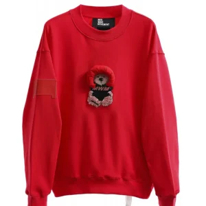 Sudadera MWM Teddy Roja Unisex