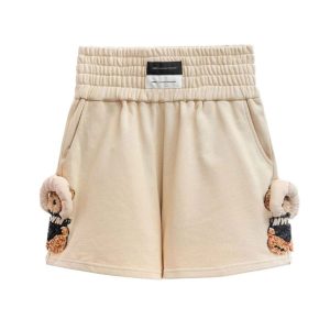 Pantalón Corto MWM Mike Teddy Beige Mujer