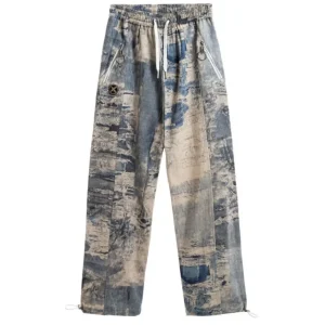 Pantalón Vaquero MWM con Logo Azul Unisex