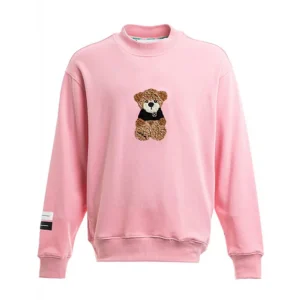 Sudadera MWM Teddy Bear Rosa Unisex