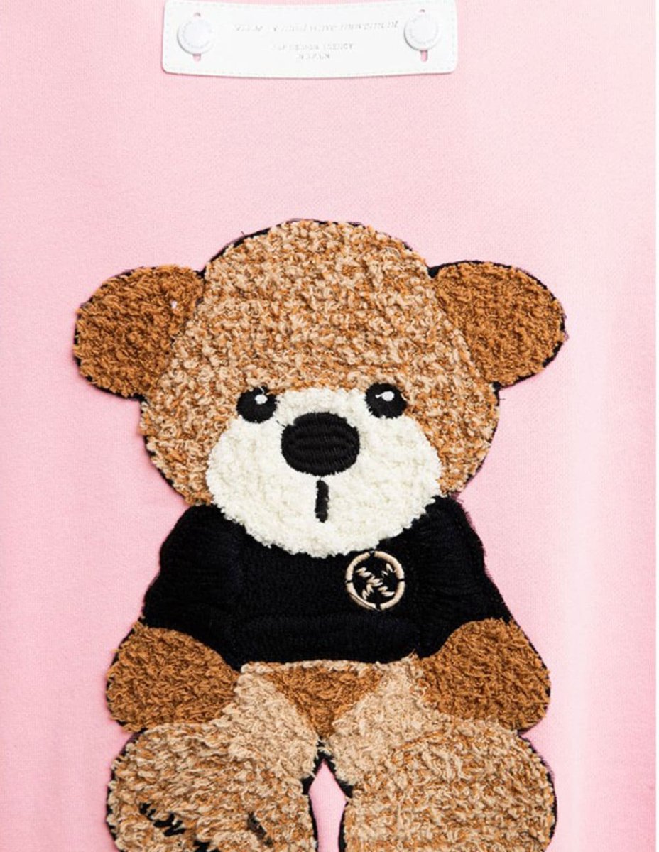 Sudadera MWM Teddy Bear Rosa Unisex - Imagen 5