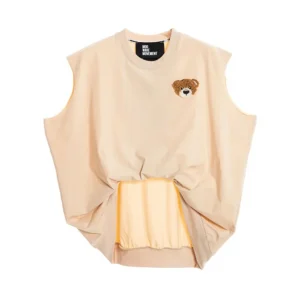 Camiseta MWM Teddy Bear Beige Mujer