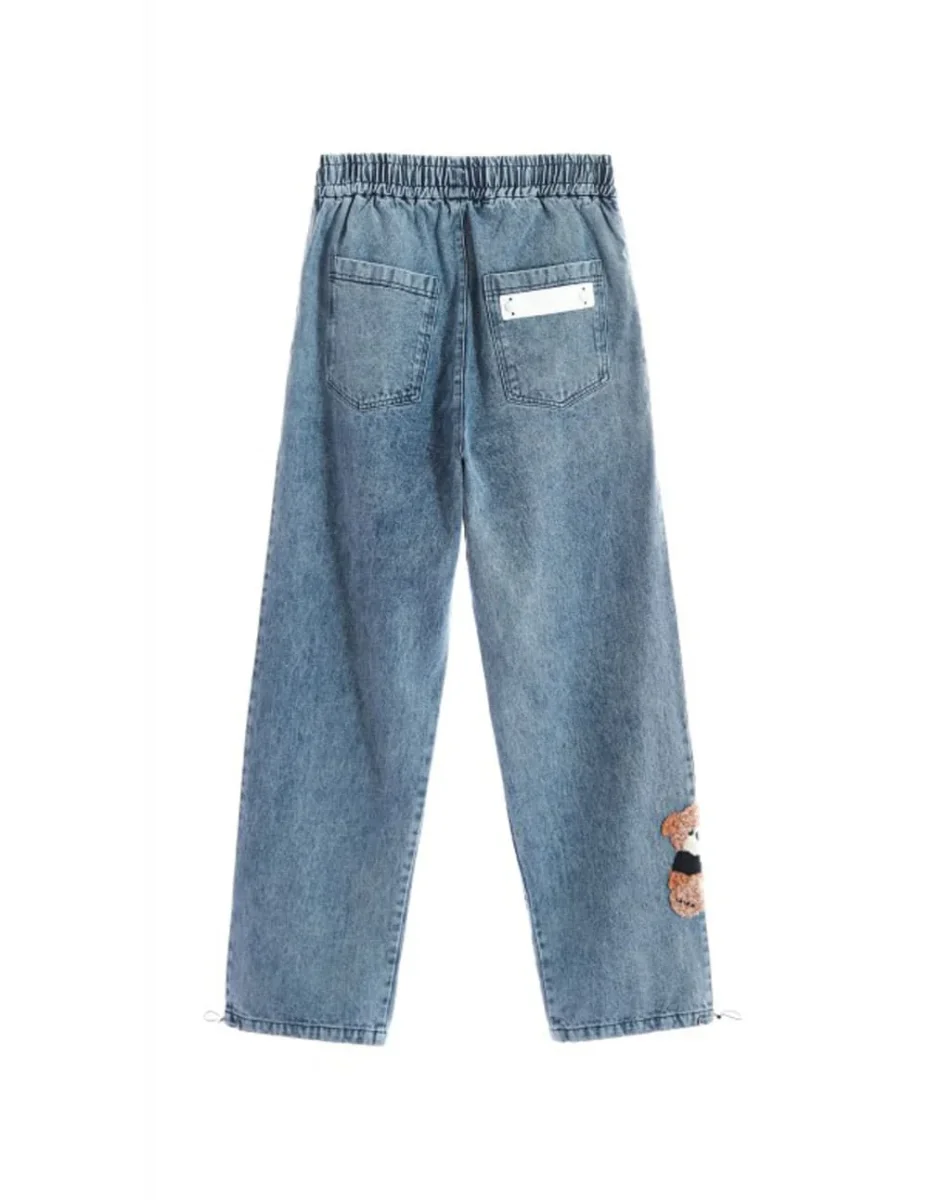 Pantalón Vaquero MWM Mike Teddy Azul Unisex - Imagen 3