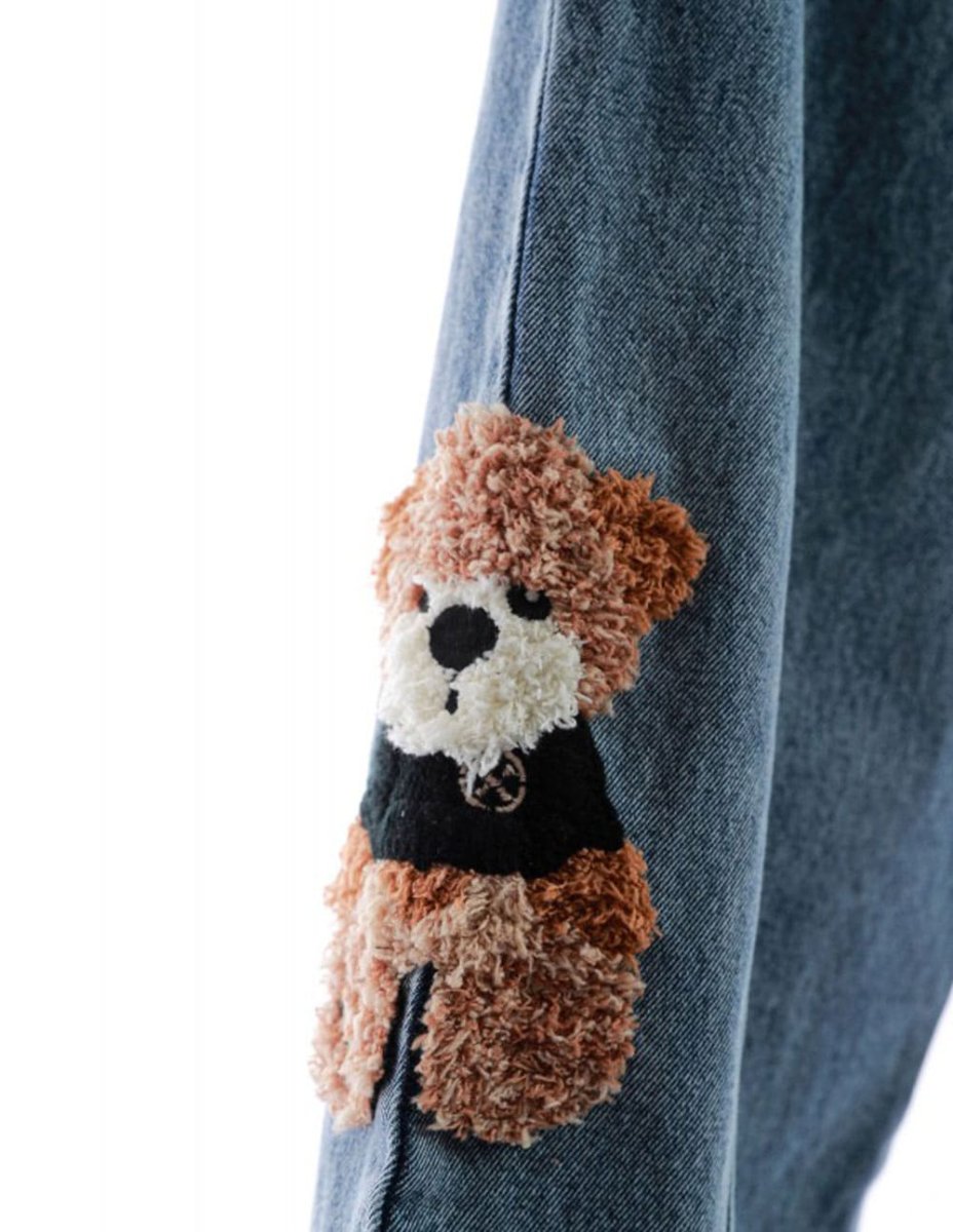 Pantalón Vaquero MWM Mike Teddy Azul Unisex - Imagen 5