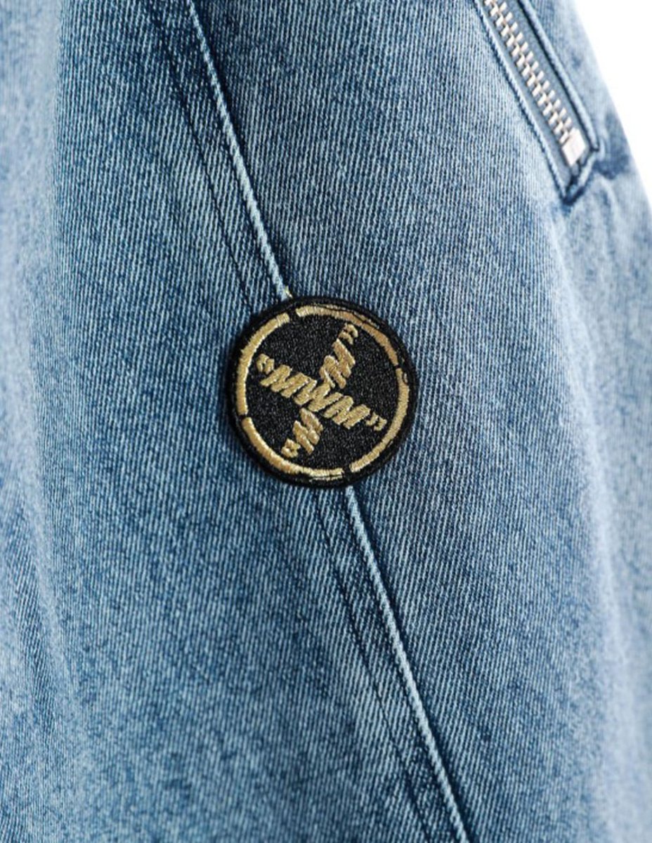 Pantalón Vaquero MWM Mike Teddy Azul Unisex - Imagen 4