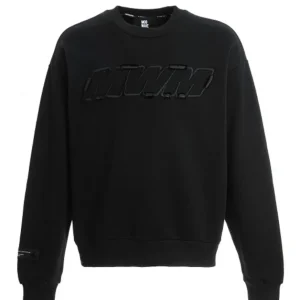 Sudadera MWM con Logo Negra Unisex