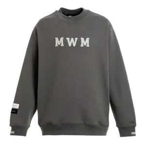 Sudadera MWM con Logo Gris Unisex