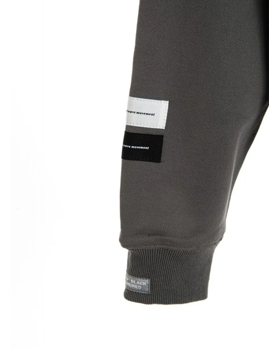 Sudadera MWM con Logo Gris Unisex - Imagen 6