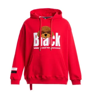 Sudadera con Capucha MWM Mike Teddy Roja Unisex