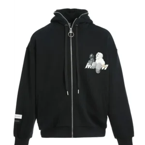 Sudadera con Capucha MWM Vanguard´s Dog Negra Unisex