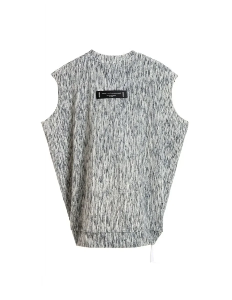 Top MWM Mike Teddy Gris Mujer - Imagen 3