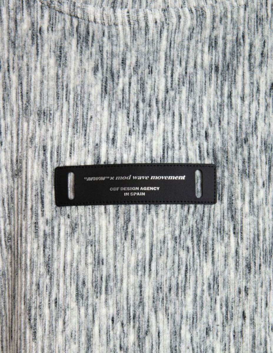 Top MWM Mike Teddy Gris Mujer - Imagen 5