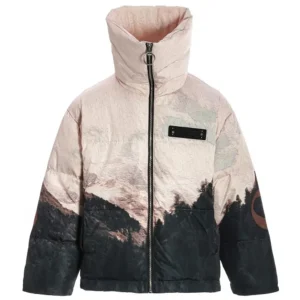 Plumas MWM con Estampado Beige Unisex