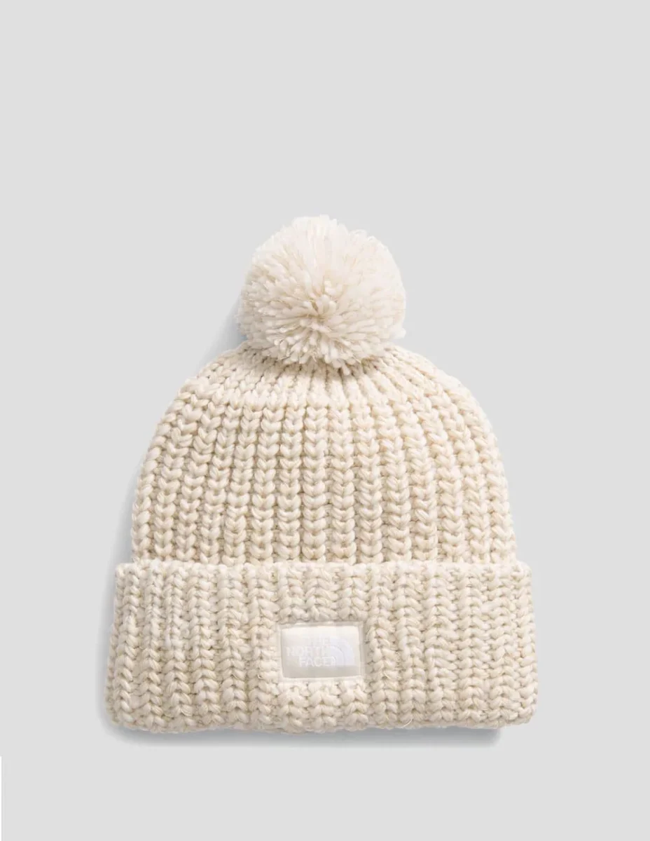 Gorro The North Face Chunky Beige Mujer - Imagen 2