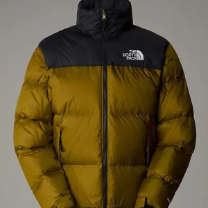 Chaqueta The North Face 1996 Retro Nuptse Verde y Negra Hombre