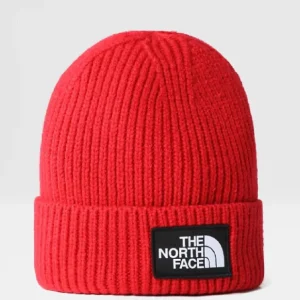 Gorro The North Face con Logo Rojo Unisex