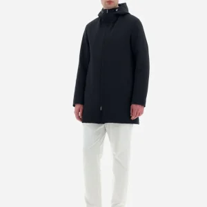 Parka Herno de Skuba Strech Negra Hombre