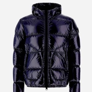 Plumas Herno Gloss Azul Hombre