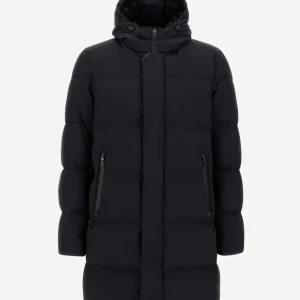 Parka Herno 2 Layer Windstopper Negra Hombre