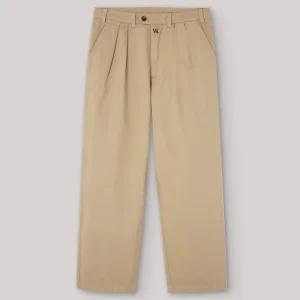 Pantalón We Are Not Friends Pleat Beige Hombre