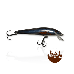 Señuelo SALMO MINNOW 9 Silver Metallic Dace