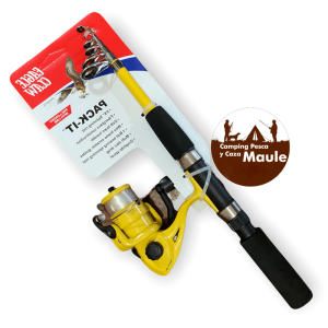 Caña EAGLE CLAW PACK-IT Spin Kit 1,67Mts