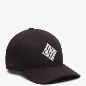 Gorra Lacoste con Logo Bordado Marrón Unisex