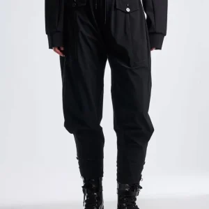 Pantalón Jogger High Jaunty Negro Mujer