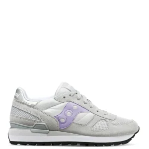 Saucony Shadow Original Grises y Moradas Mujer