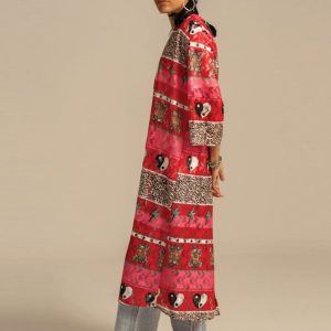 Kimono Peace and Chaos Equinox Lace Multicolor Mujer