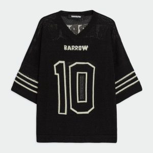 Camiseta BARROW Lavorata Negra Unisex