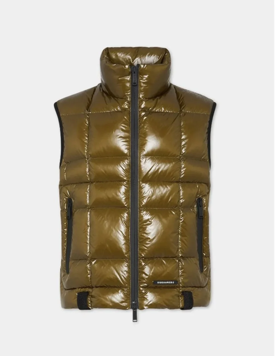 Chaleco Dsquared2 con Logo Verde Hombre - Imagen 5