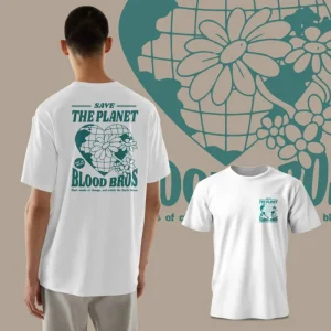 👕 Camiseta Save the Planet White