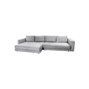 Scale sofá de 2 plazas con chaise longue doble y reposabrazos