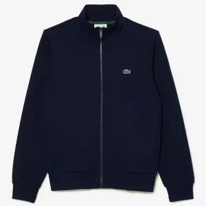 Sudadera Lacoste con Cremallera Azul Hombre